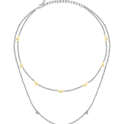 Gioielli In Acciaio|Collane In Acciaio<Trussardi COLLANA T-LOGO - TJAXC62