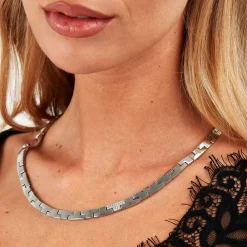 Collane|Gioielli In Acciaio<Trussardi COLLANA T-LOGO - TJAXC03