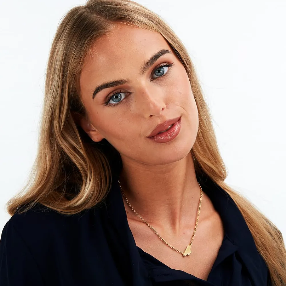Gioielli Donna<Trussardi COLLANA T-LOGO - TJAXC10