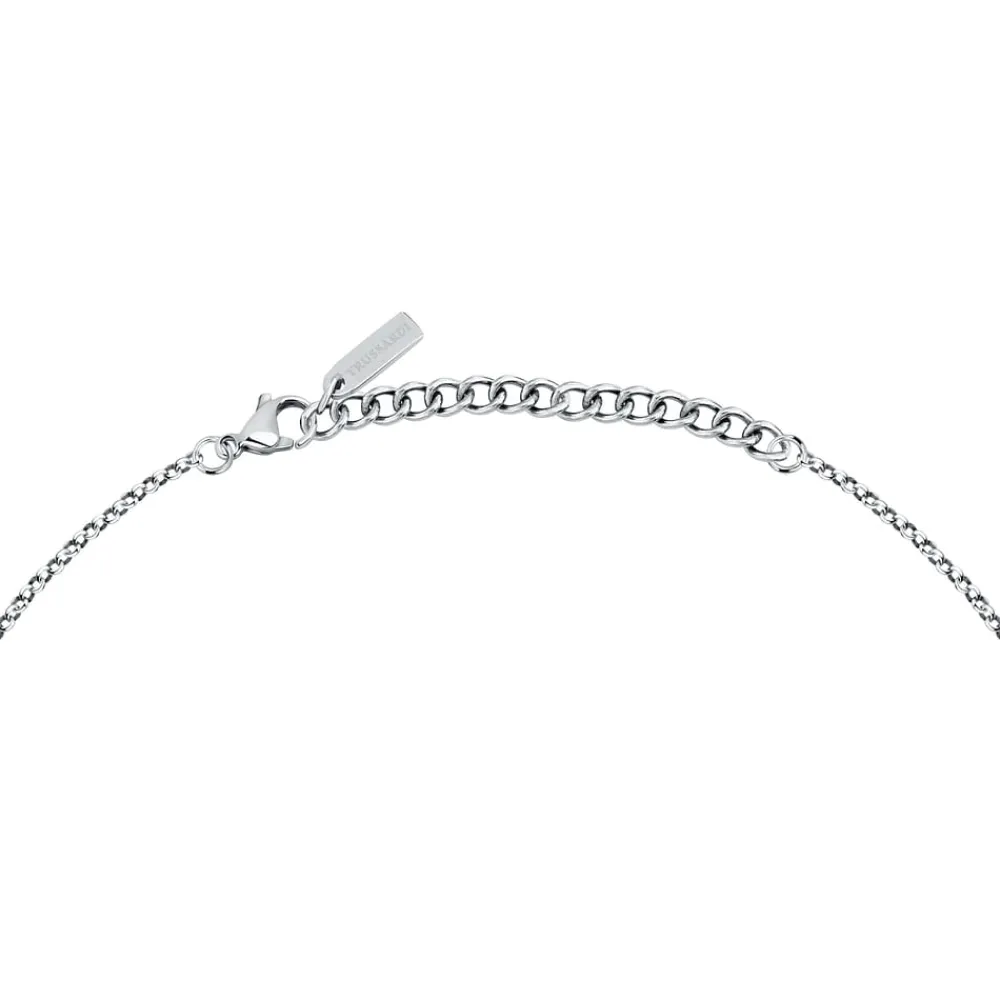 Collane|Gioielli In Acciaio<Trussardi COLLANA T-ROUND - TJAYF04