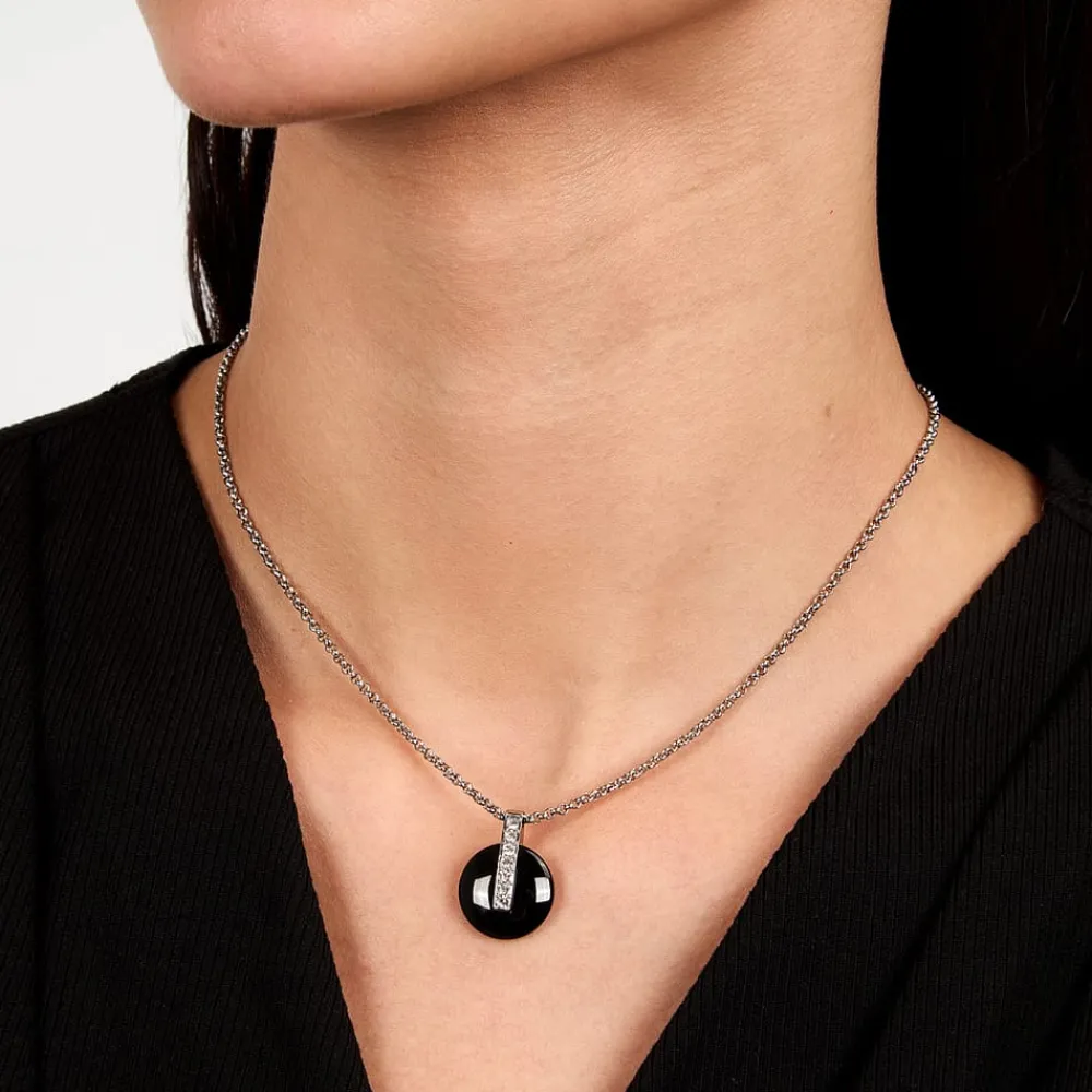 Collane|Gioielli In Acciaio<Trussardi COLLANA T-ROUND - TJAYF04