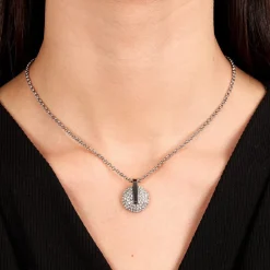 Collane|Gioielli In Acciaio<Trussardi COLLANA T-ROUND - TJAYF06