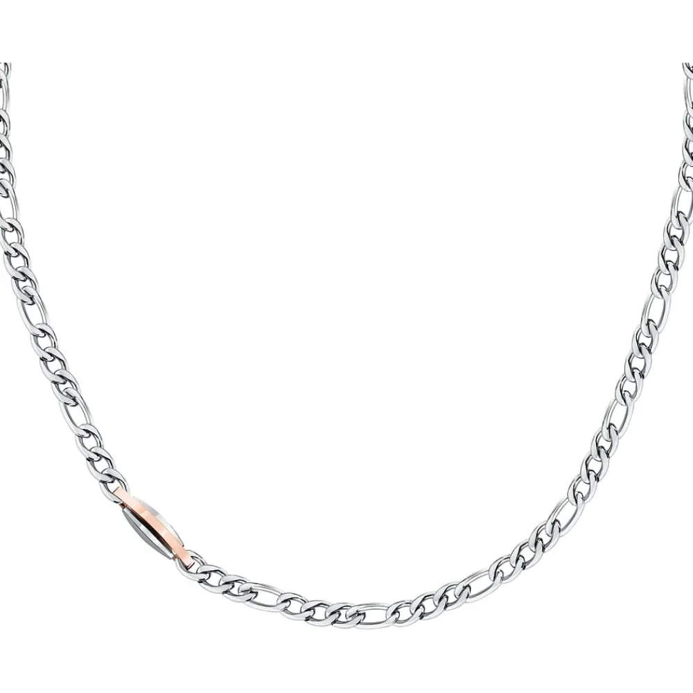 Collane In Acciaio|Collane Uomo<Trussardi COLLANA T-STEEL - TJAXV32