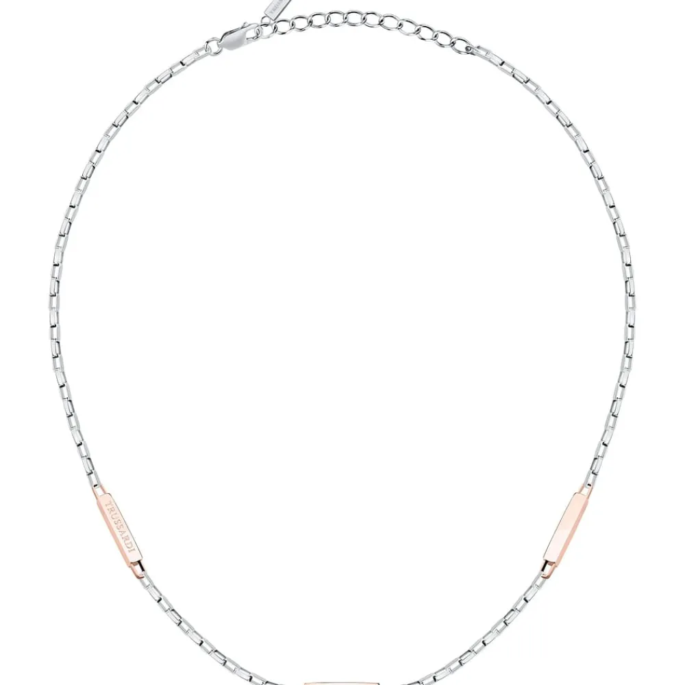 Collane In Acciaio|Collane Uomo<Trussardi COLLANA T-STEEL - TJAXV29