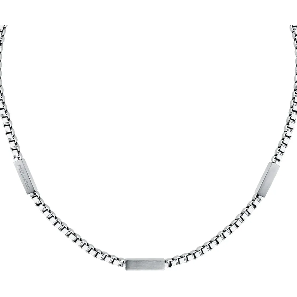 Collane In Acciaio|Collane Uomo<Trussardi COLLANA T-STEEL - TJAXV30