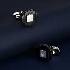 Gioielli In Acciaio|Gioielli Uomo<Maserati GEMELLI ICONIC - JM5249JD02