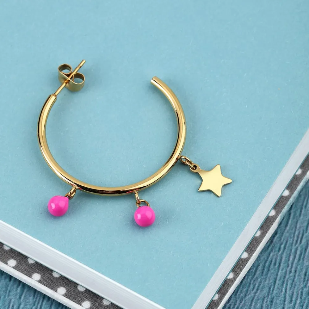 Mono Orecchini|Mono Orecchini<La Petite Story MONO ORECCHINO SINGLE EARRINGS - LPS02AQM44