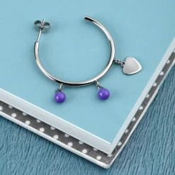 Mono Orecchini|Mono Orecchini<La Petite Story MONO ORECCHINO SINGLE EARRINGS - LPS02AQM45