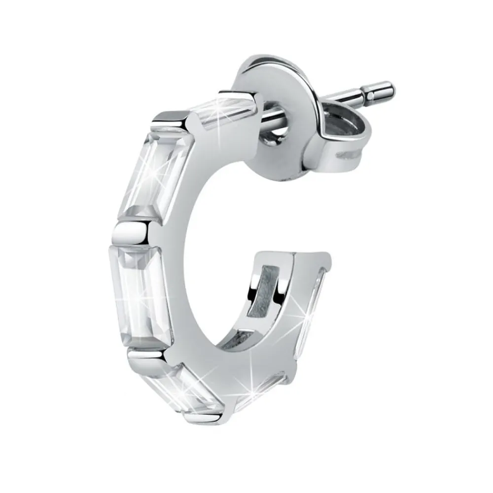 Orecchini In Acciaio<La Petite Story Monorecchino LPS02AQM01