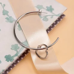 Orecchini In Acciaio<La Petite Story Monorecchino LPS02AQM15