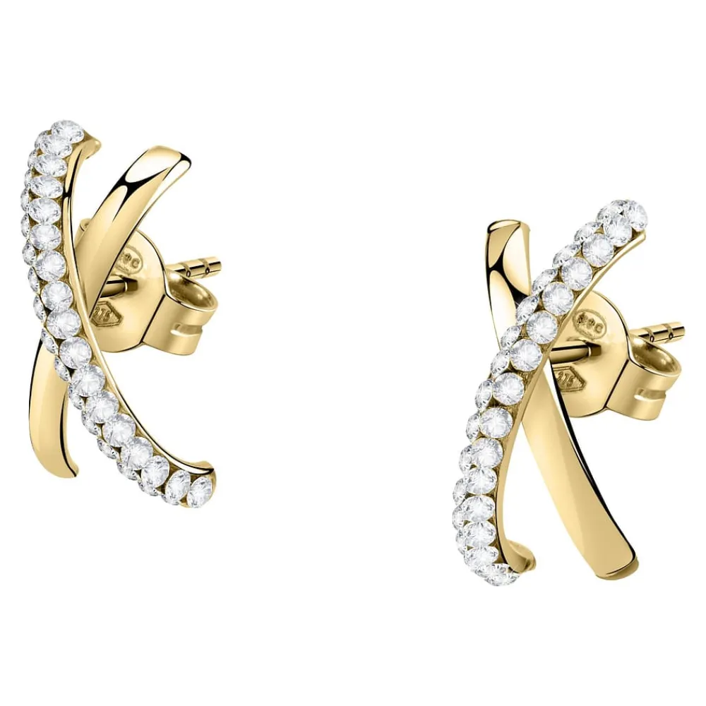 Gioielli In Oro|Gioielli Donna<Bluespirit Orecchini a - Creole in Oro, ⌀10x15mm