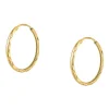 Orecchini|Gioielli In Oro<Bluespirit Orecchini a Cerchio - Creole in Oro, ⌀14mm