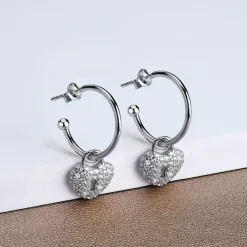 Gioielli In Argento|Gioielli Donna<Bluespirit Orecchini a Cerchio - Creole in Argento