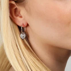 Gioielli In Argento|Gioielli Donna<Bluespirit Orecchini a Cerchio - Creole in Argento