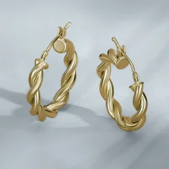 Gioielli In Oro|Orecchini In Oro<Bluespirit Orecchini a Cerchio - Creole in Oro