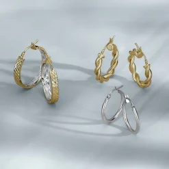 Gioielli In Oro|Orecchini In Oro<Bluespirit Orecchini a Cerchio - Creole in Oro