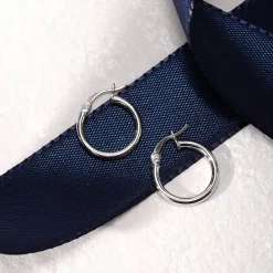 Orecchini In Argento|Orecchini Donna<Bluespirit Orecchini a Cerchio - Creole in Argento