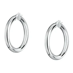 Gioielli In Argento|Gioielli Donna<Bluespirit Orecchini a Cerchio - Creole in Argento, ⌀30mm