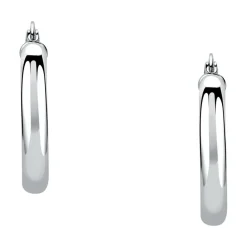 Gioielli In Argento|Gioielli Donna<Bluespirit Orecchini a Cerchio - Creole in Argento, ⌀30mm
