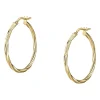 Gioielli In Oro|Gioielli Donna<Bluespirit Orecchini a Cerchio - Creole in Oro, ⌀25mm