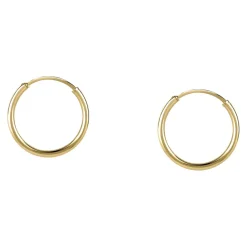 Gioielli Donna|Orecchini<Bluespirit Orecchini a Cerchio - Creole in Oro, ⌀15mm