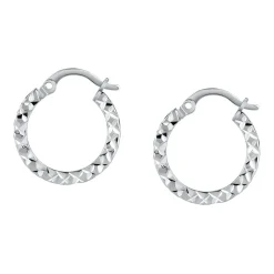 Gioielli In Argento|Gioielli Donna<Bluespirit Orecchini a Cerchio - Creole in Argento