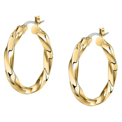 Gioielli Donna|Orecchini In Acciaio<Bluespirit Orecchini a Cerchio - Creole, ⌀30mm