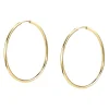 Orecchini In Oro|Orecchini Donna<Bluespirit Orecchini a Cerchio - Creole in Oro,  ⌀36mm