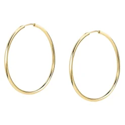 Orecchini In Oro|Orecchini Donna<Bluespirit Orecchini a Cerchio - Creole in Oro,  ⌀36mm