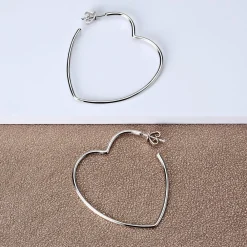 Gioielli In Argento|Gioielli Donna<Bluespirit Orecchini a Cerchio - Creole in Argento