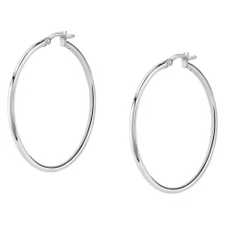 Orecchini In Argento|Orecchini Donna<Bluespirit Orecchini a Cerchio - Creole in Argento
