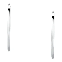 Orecchini In Argento|Orecchini Donna<Bluespirit Orecchini a Cerchio - Creole in Argento