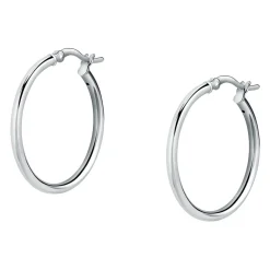 Orecchini In Argento|Orecchini Donna<Bluespirit Orecchini a Cerchio - Creole in Argento
