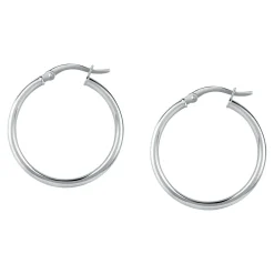 Orecchini In Argento|Orecchini Donna<Bluespirit Orecchini a Cerchio - Creole in Argento