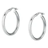 Orecchini In Argento|Orecchini Donna<Bluespirit Orecchini a Cerchio - Creole in Argento