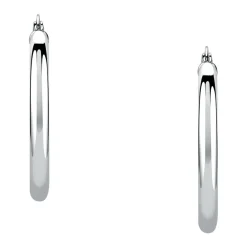 Orecchini In Argento|Orecchini Donna<Bluespirit Orecchini a Cerchio - Creole in Argento