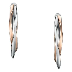 Gioielli Donna|Orecchini In Acciaio<Bluespirit Orecchini a Cerchio - Creole, ⌀40x22mm