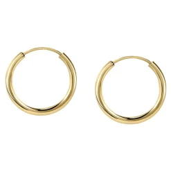 Orecchini In Oro|Orecchini Donna<Bluespirit Orecchini a Cerchio - Creole in Oro, ⌀15mm