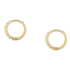 Gioielli Donna|Orecchini<Bluespirit Orecchini a Cerchio - Creole in Oro, ⌀8mm