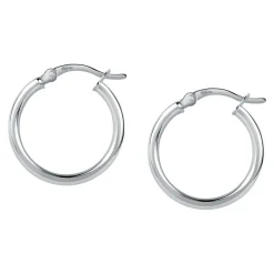 Orecchini In Argento|Orecchini Donna<Bluespirit Orecchini a Cerchio - Creole in Argento