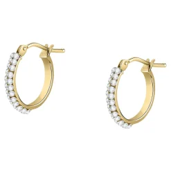 Gioielli In Oro|Gioielli Donna<Bluespirit Orecchini a Cerchio - Creole in Oro, ⌀10mm
