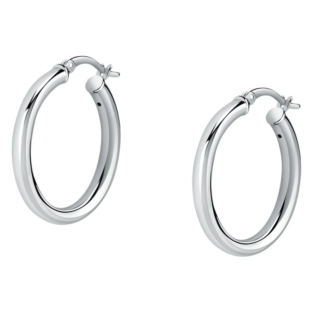 Orecchini In Argento|Orecchini Donna<Bluespirit Orecchini a Cerchio - Creole in Argento