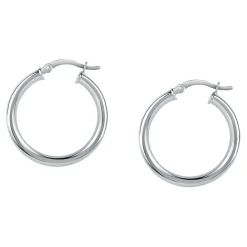 Orecchini In Argento|Orecchini Donna<Bluespirit Orecchini a Cerchio - Creole in Argento