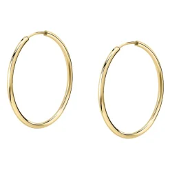 Orecchini In Oro|Orecchini Donna<Bluespirit Orecchini a Cerchio - Creole in Oro, ⌀30mm
