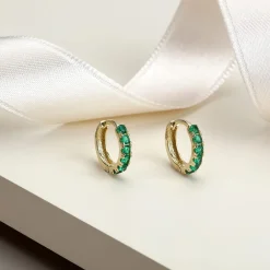 Gioielli Donna|Orecchini<Bluespirit Orecchini a Cerchio - Creole in Oro, ⌀8mm