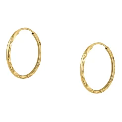 Orecchini|Gioielli In Oro<Bluespirit Orecchini a Cerchio - Creole in Oro, ⌀12mm