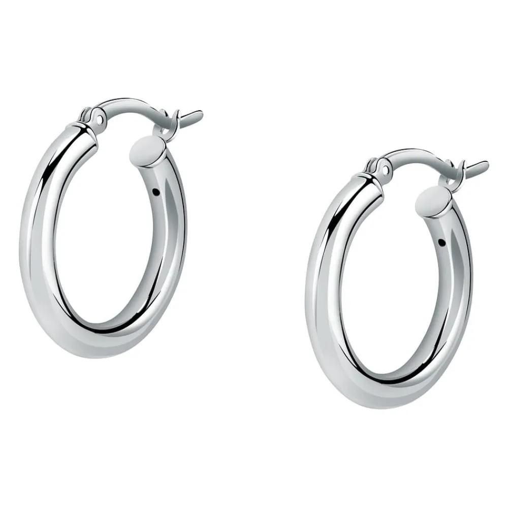 Orecchini In Argento|Orecchini Donna<Bluespirit Orecchini a Cerchio - Creole in Argento