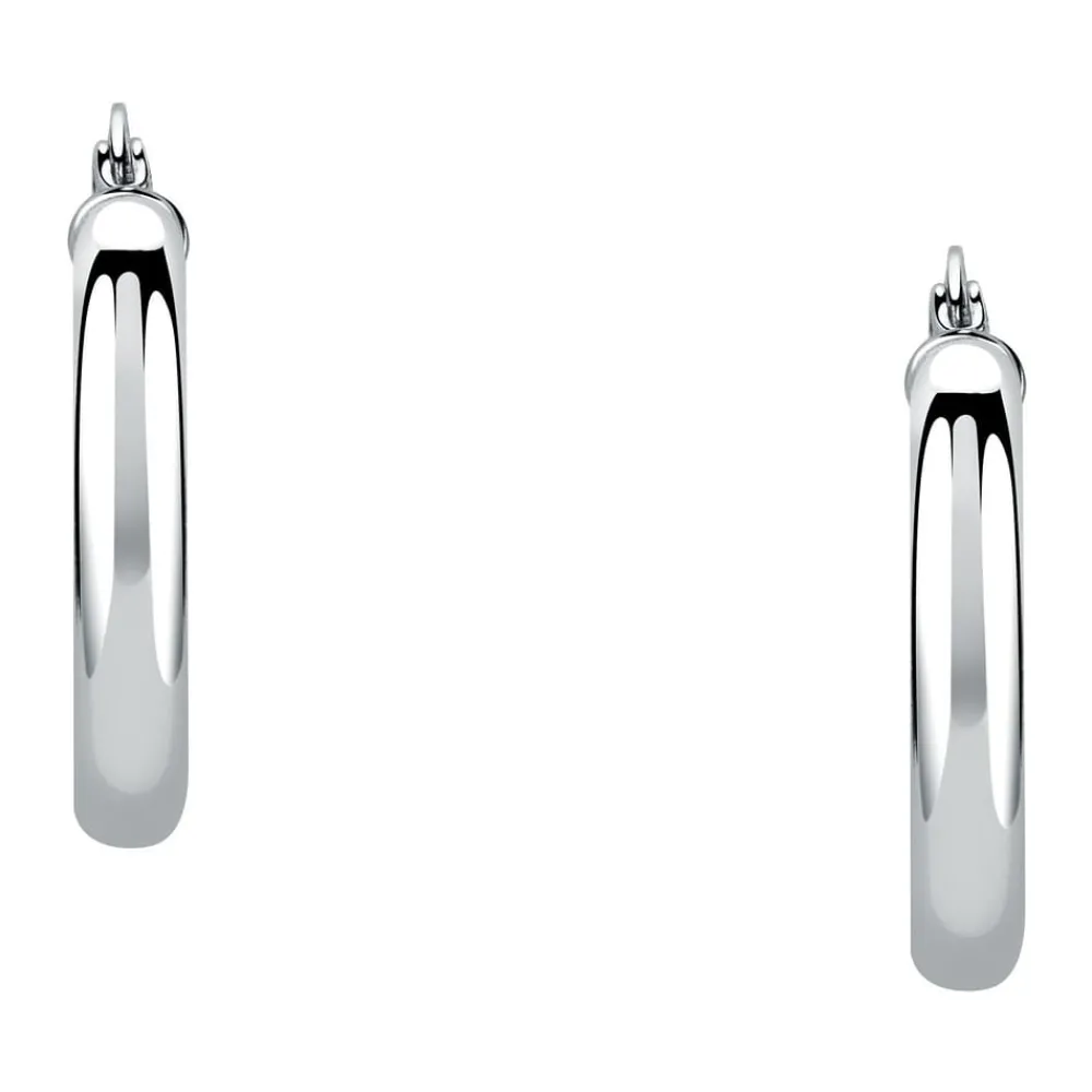 Orecchini In Argento|Orecchini Donna<Bluespirit Orecchini a Cerchio - Creole in Argento