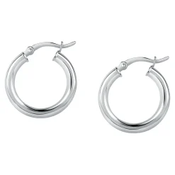 Orecchini In Argento|Orecchini Donna<Bluespirit Orecchini a Cerchio - Creole in Argento
