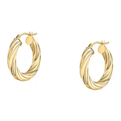 Gioielli Donna|Orecchini<Bluespirit Orecchini a Cerchio - Creole in Oro, ⌀15mm